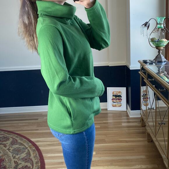 Misslook green long sleeve turtleneck sweater - Picture 2 of 7